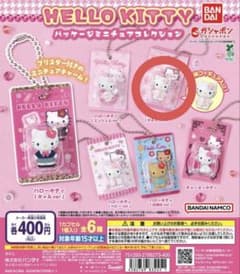 HELLO KITTY カプセルトイ ハローキティ ミニュアコレクションのサムネイル