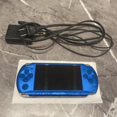 【美品・動作確認済】PSP3000 Vibrant Blue 【バッテリー無し】のサムネイル