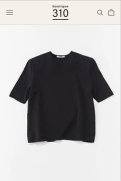 新品未使用boutique310 肩で魅せるニット 半袖 ブラックSLOANE 新品未使用boutique310 肩で魅せるニット 半袖 ブラックSLOANE - メルカリ