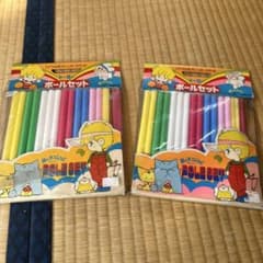 昭和レトロ✴︎ポールセット 12本入り 多色 2個セット - メルカリ