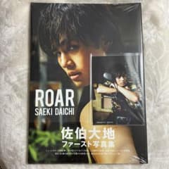 佐伯大地 写真集 ROAR イベント生写真特典付のサムネイル