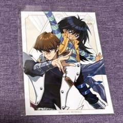 遊戯王 コラボカフェ BLANC本舗 海馬瀬人&海馬モクバ ブロマイド