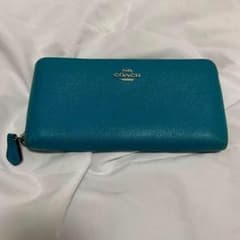 COACHコーチ 長財布 レディース ターコイズブルーのサムネイル
