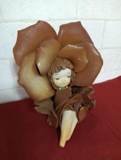 良品! 竹内祥子 陶人形 森の精リーベ 森の妖精 doll 花の妖精 作家物 良品! 竹内祥子 陶人形 森の精リーベ 森の妖精 doll 花の妖精 作家物