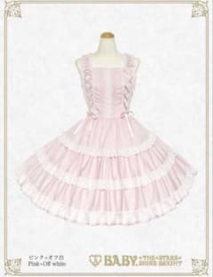 1回着用 ♡ BABY ミルフィーユジャンパースカート ピンク 1回着用 ♡ BABY ミルフィーユジャンパースカート ピンク - メルカリ