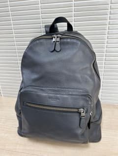 【超美品】COACH コーチ 本革 レザーリュックのサムネイル
