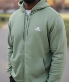 Adidas フード付きパーカー XL テラコッタのサムネイル
