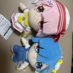 Re:ゼロから始める異世界生活 マスコット ぬいぐるみ レム ラム 2種セットのサムネイル