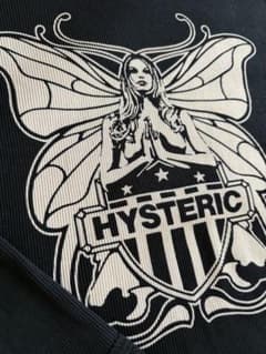 美品HYSTERIC GLAMOUR 長袖 リブカットソー バタフライ ロンTのサムネイル