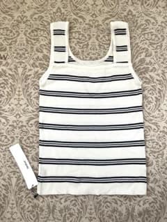 【新品未使用】【タグ付き】Heather ボーダータンクトップのサムネイル