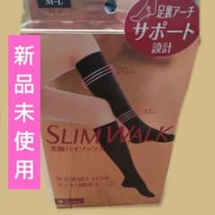 スリムウォーク 美脚ハイソックス M-L 着圧ソックスのサムネイル