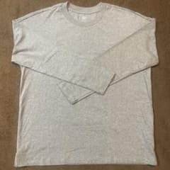 良品❗️GAP (ギャップ)ロングスリーブ XS モノトーン 人気のライトグレー❗️のサムネイル