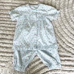 五分丈半袖パジャマ　夏　キッズ　子ども　女の子120 西松屋　※記名ありのサムネイル