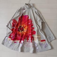 TOKUKO 1er VOL　トクコ　チュニック　フランス　パリ　30周年 TOKUKO 1er VOLトクコプルミエヴォル パリ仏モチーフ装飾チュニック