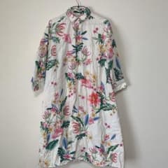 ZARA  花柄ワンピース ボタニカルのサムネイル