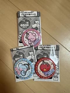 BT21 minini Happiness Pin Badge COOKY KOYA TATA