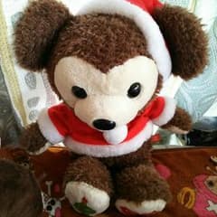 ダッフィークリスマスぬいぐるみのサムネイル