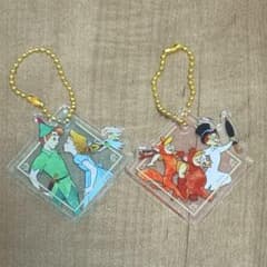 ディズニー ピーターパンカフェ　アクリルキーホルダー 2種セットのサムネイル
