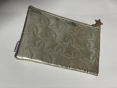 FURLA スターキルティング ポーチ ゴールドのサムネイル