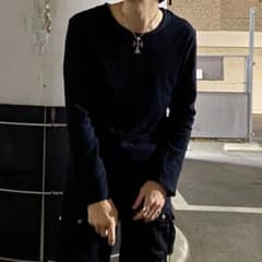 dark core 00s urban research ロンT 黒 KA18