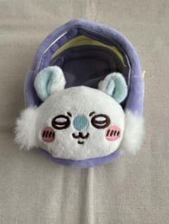 ちいかわ 窓付きおかおミニポーチ モモンガ