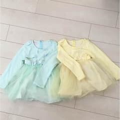 ワンピース2着セット 韓国子供服のサムネイル