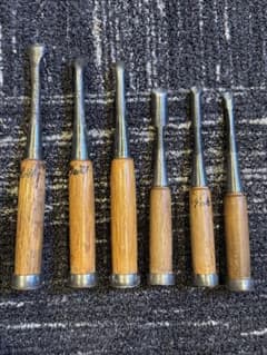 彫刻刀 6本セット 木工道具 - 3