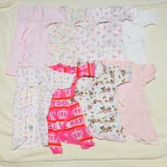新生児 肌着 ロンパース 女の子 14点セットプラス2点のサムネイル