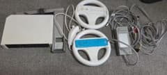 任天堂 Wii 本体 ハンドル コントローラセットのサムネイル