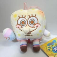 スポンジボブ ましゅまるむマスコット ぬいぐるみ プライズ品のサムネイル
