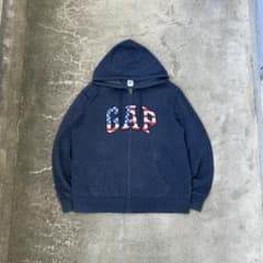 00s OLD GAP ジップパーカー 短丈　ストリートarchive y2k