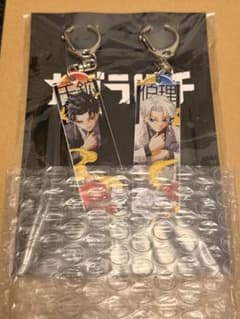 カグラバチ　10巻　千鉱＆伯理メタリックアクキーセット　チヒロ　ハクリのサムネイル
