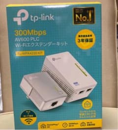 TP-Link PLCアダプター AV600PLC Wi-Fiエクステンダーキッのサムネイル