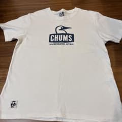 CHUMS Tシャツ ホワイト ロゴ入りのサムネイル