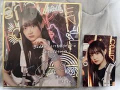 目黒陽色　櫻坂46　サイン入りミニ色紙　アリーナツアー　会場くじ