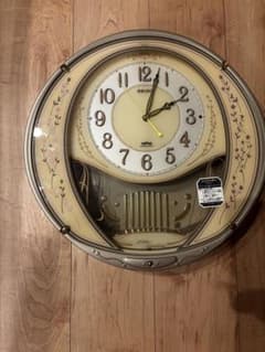 美品】SEIKO からくり時計 電波時計 ウェーブシンフォニークリスマス