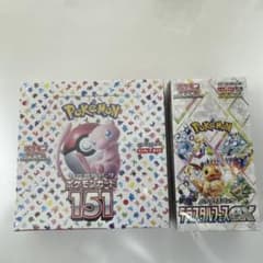 ポケモンカード151 & EX セットBoxシュリンク付きのサムネイル