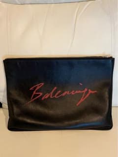 バレンシアガ クラッチバッグ メンズ 黒 ブラック BALENCIAGAのサムネイル