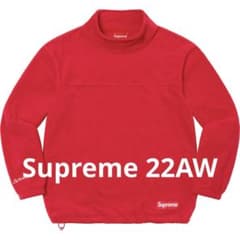 supreme 22AW シュプリーム ボックスロゴ モックネック フリース L 