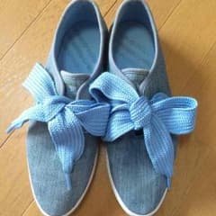 《ここ様お取り置き》アディダス オリジナルス リレース デニム スニーカーのサムネイル