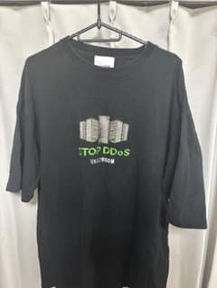 VAULTROOM STOP DDoS Tシャツ ブラックのサムネイル