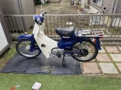 ホンダ プレスカブ 青のサムネイル