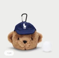 ♡polo ベア ラルフローレンゴルフボールポーチ ヘッドカバー RLX ♡のサムネイル