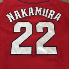 広島東洋カープ 中村奨成選手 旧ハイクオリティユニフォーム Lサイズ