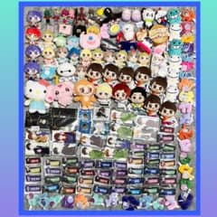 ［特価］プライズ　まとめ売り　雑貨 マスコット　ぬいぐるみ　ちびぐるみ　162点のサムネイル