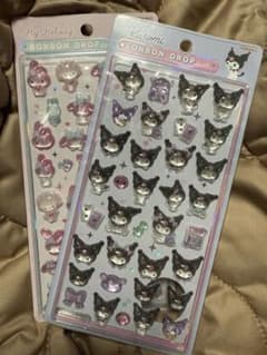 My Melody & Kuromi ボンボンドロップシールセットのサムネイル