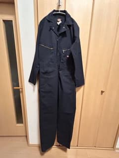 Dickies 紺 オーバーオールのサムネイル