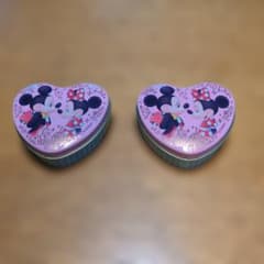 Tokyo Disney Resort 미키 미니 하트 캔 2 개 세트