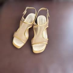 Odette e Odile メッシュパンプスゴールドのサムネイル