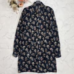 DRIES VAN NOTEN シルク シアー ボタニカル シャツ ブラウス - メルカリ